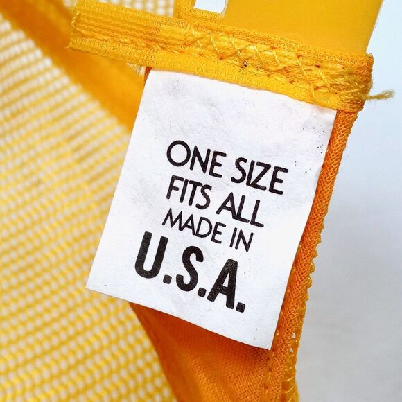 *READ* Vintage Vise Grip Made in USA Trucker Mesh Snapback Tools Cap Hat - Picture 7 of 8